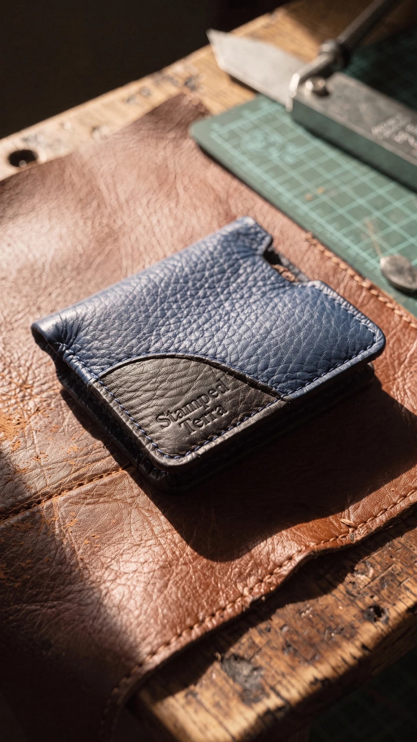Stamped Terra · Card Holder